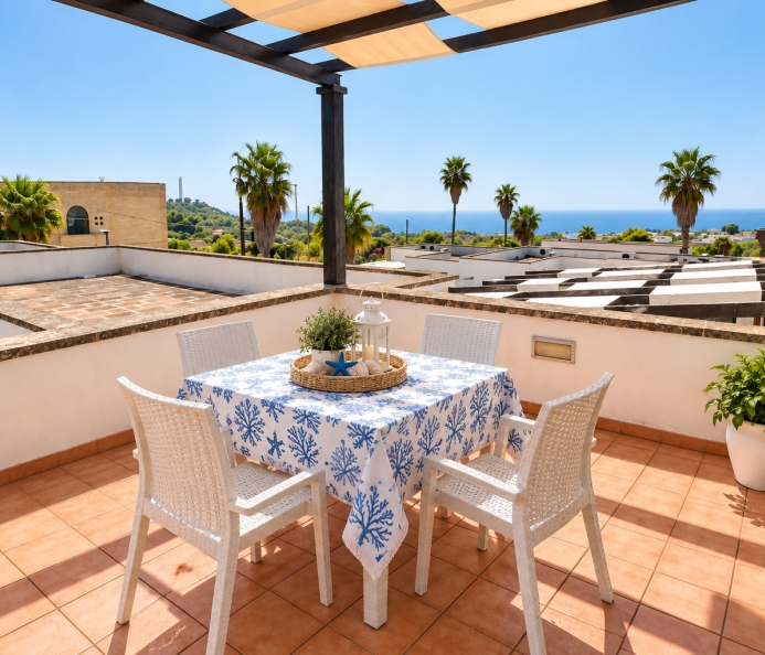 Bilocale con Terrazza Vista Mare